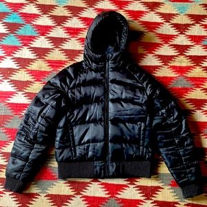 The North Face Puffer Jacket, Shiny Black, Super Warm Down, Great Condition